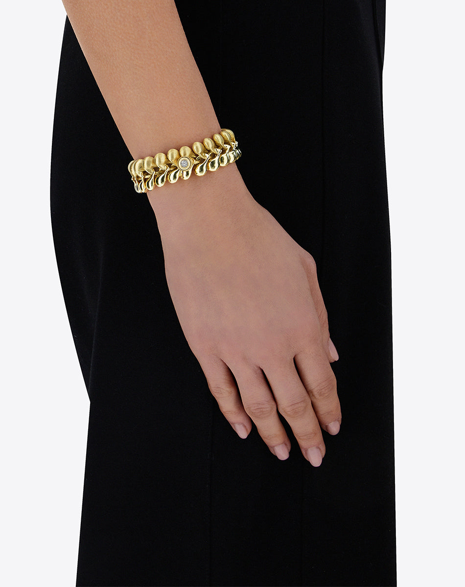 "Trasformista" Gold and Diamond Bracelet