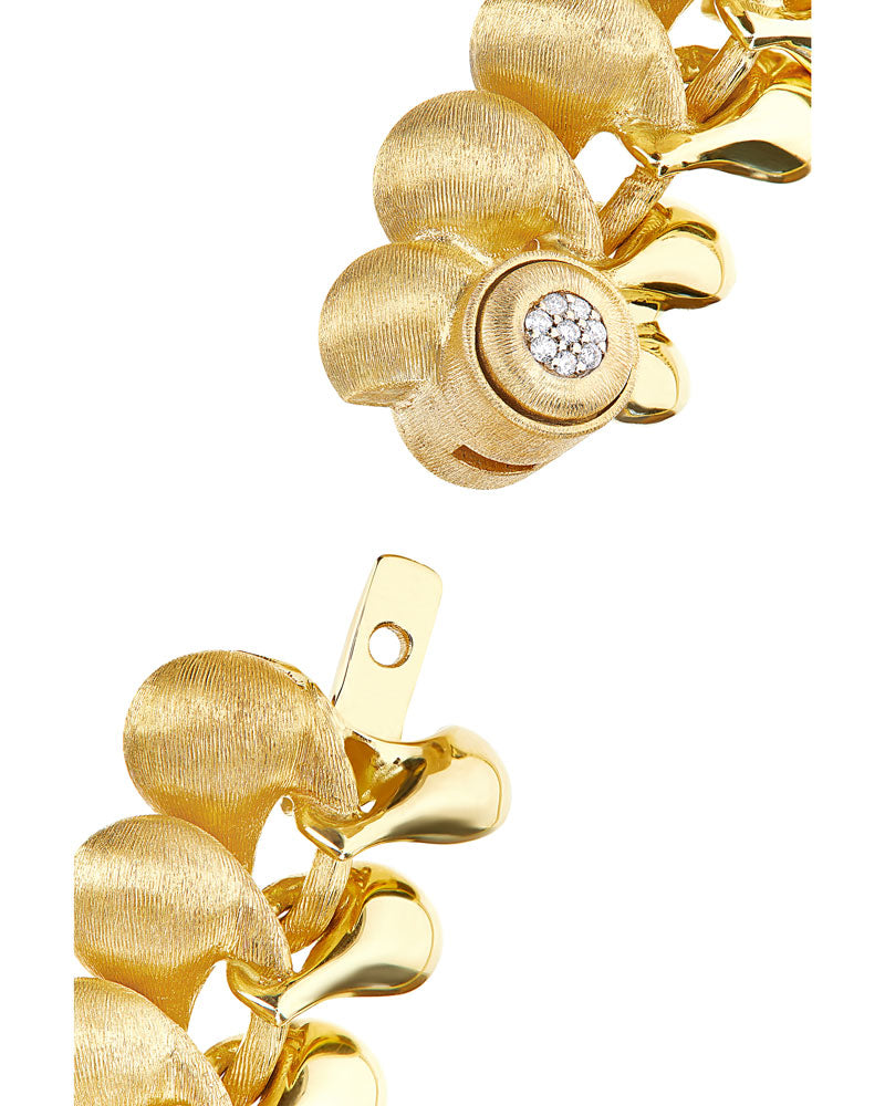"Trasformista" Gold statement necklace