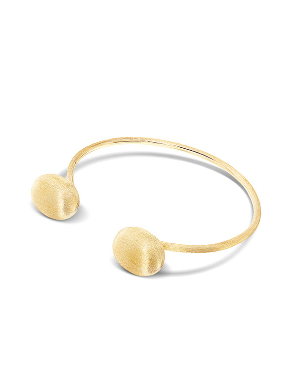 "Bubble" Gold bangle (SMALL)