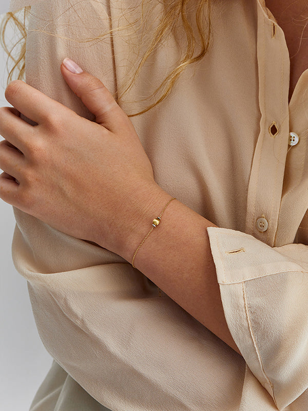 "Élite" Gold and Diamonds essential bracelet