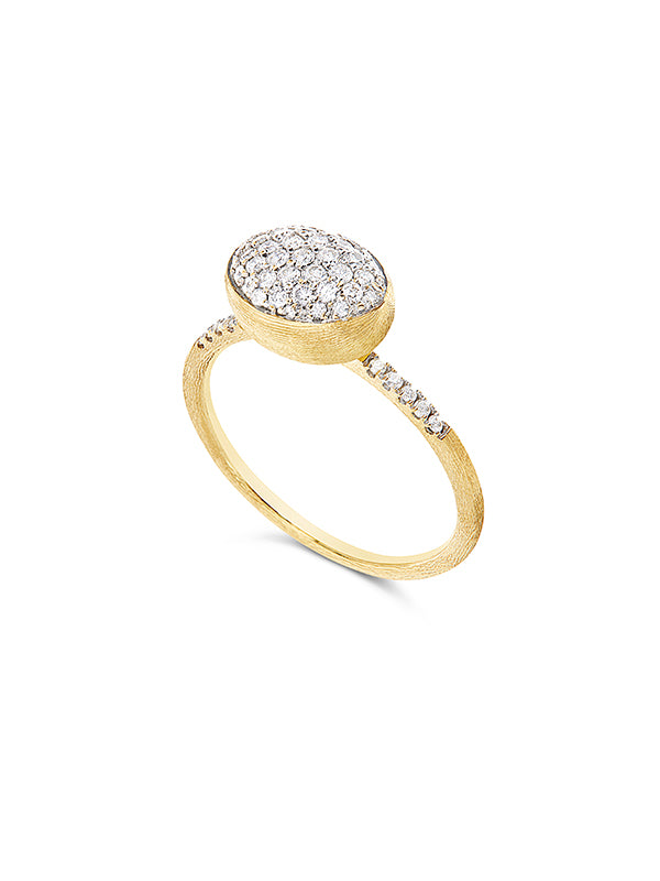 "Elite" Brilliant-cut Diamonds and Gold Engagement ring