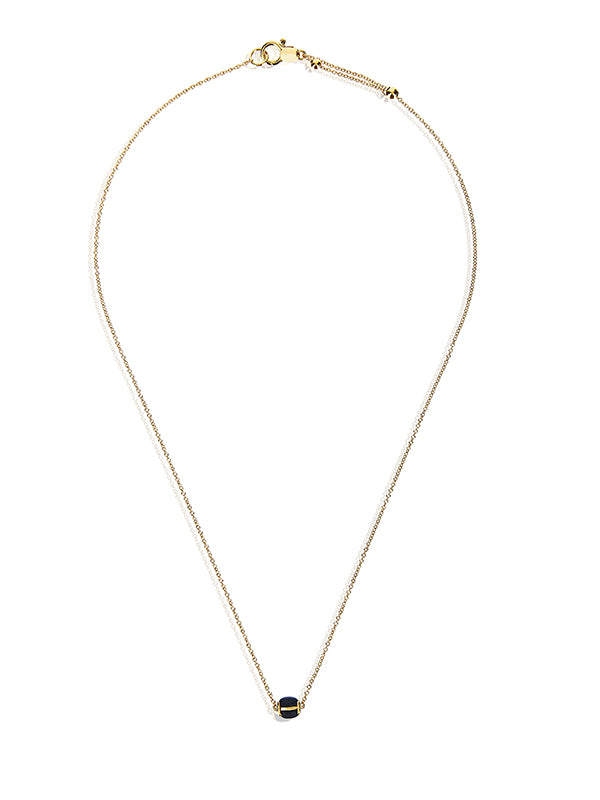 "Mystery Black" Gold and Black Onyx choker