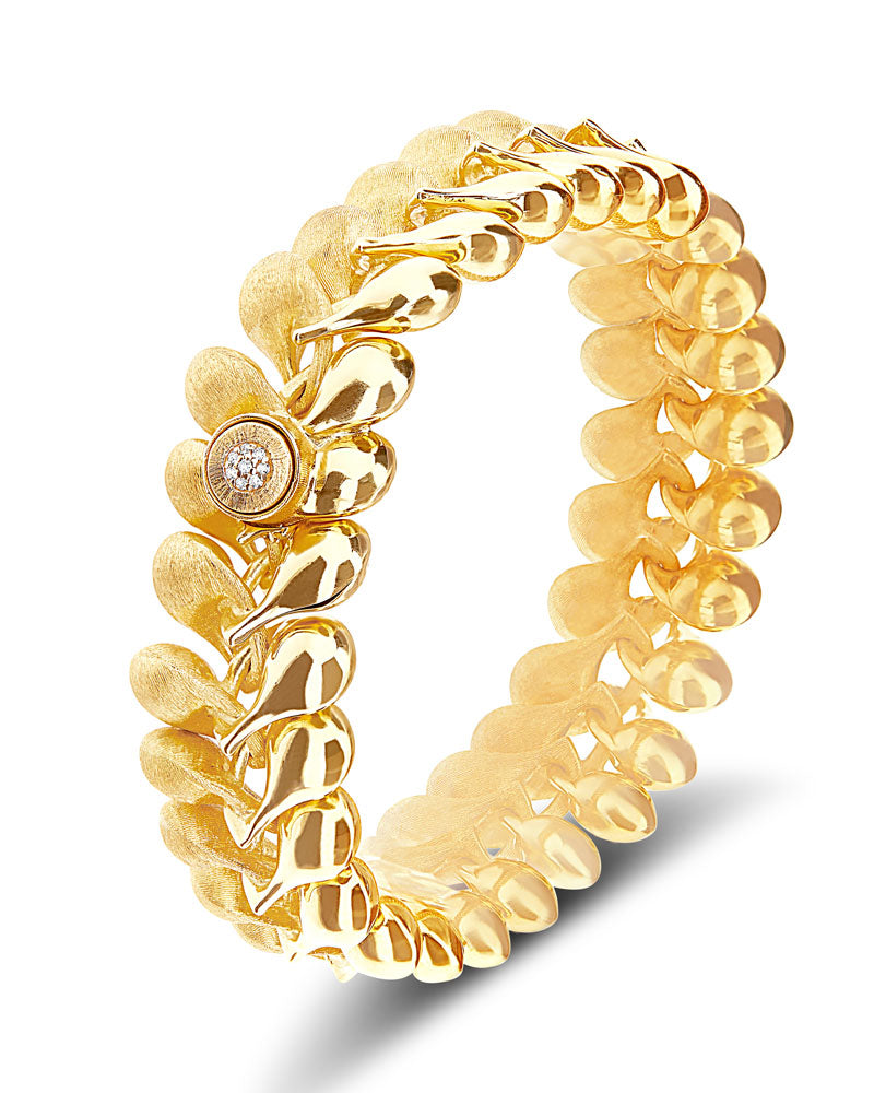 "Trasformista" Gold and Diamonds Bracelet