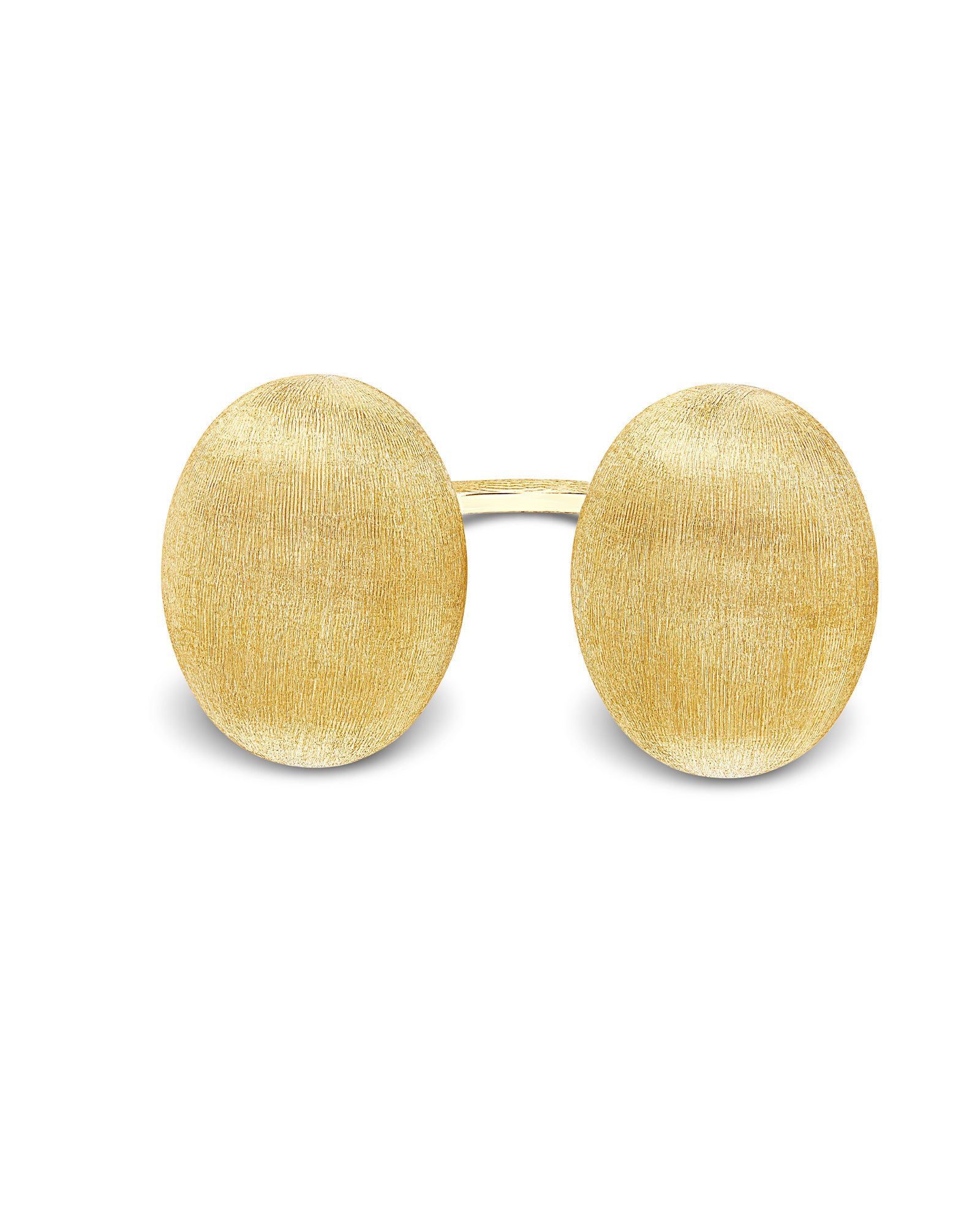 "bubble" iconic ring with gold boules (large)