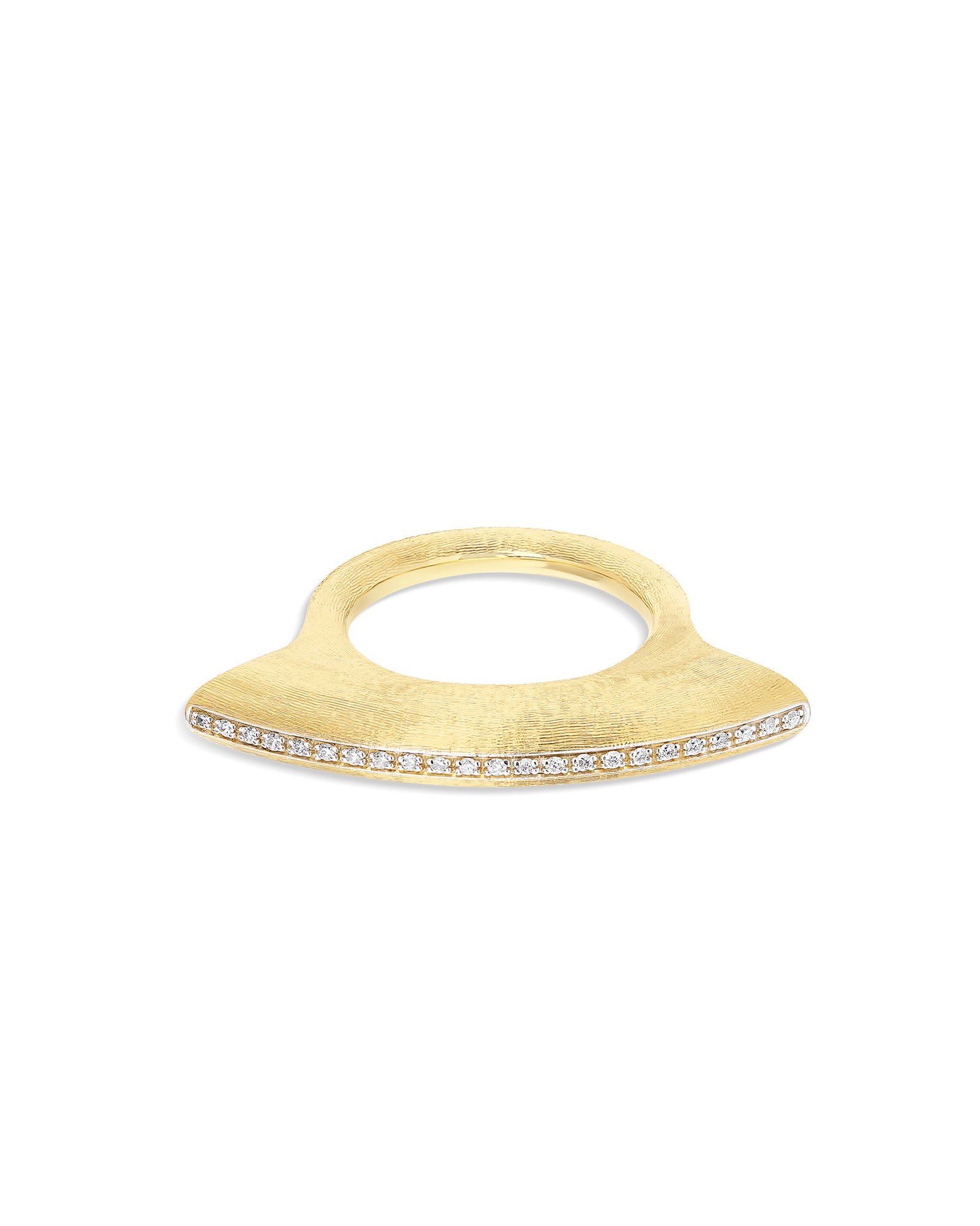 Libera Icon Gold and diamonds contemporary ring