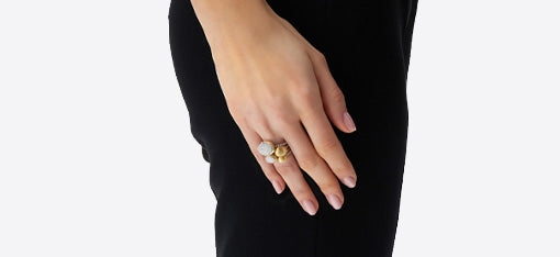 18kt Gold Rings For Woman