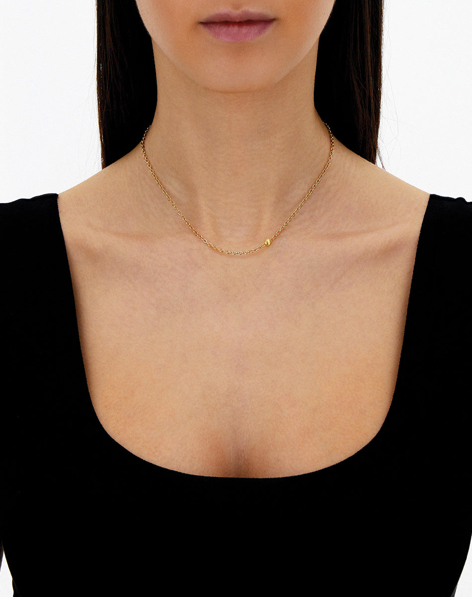 Boules necklace (short)