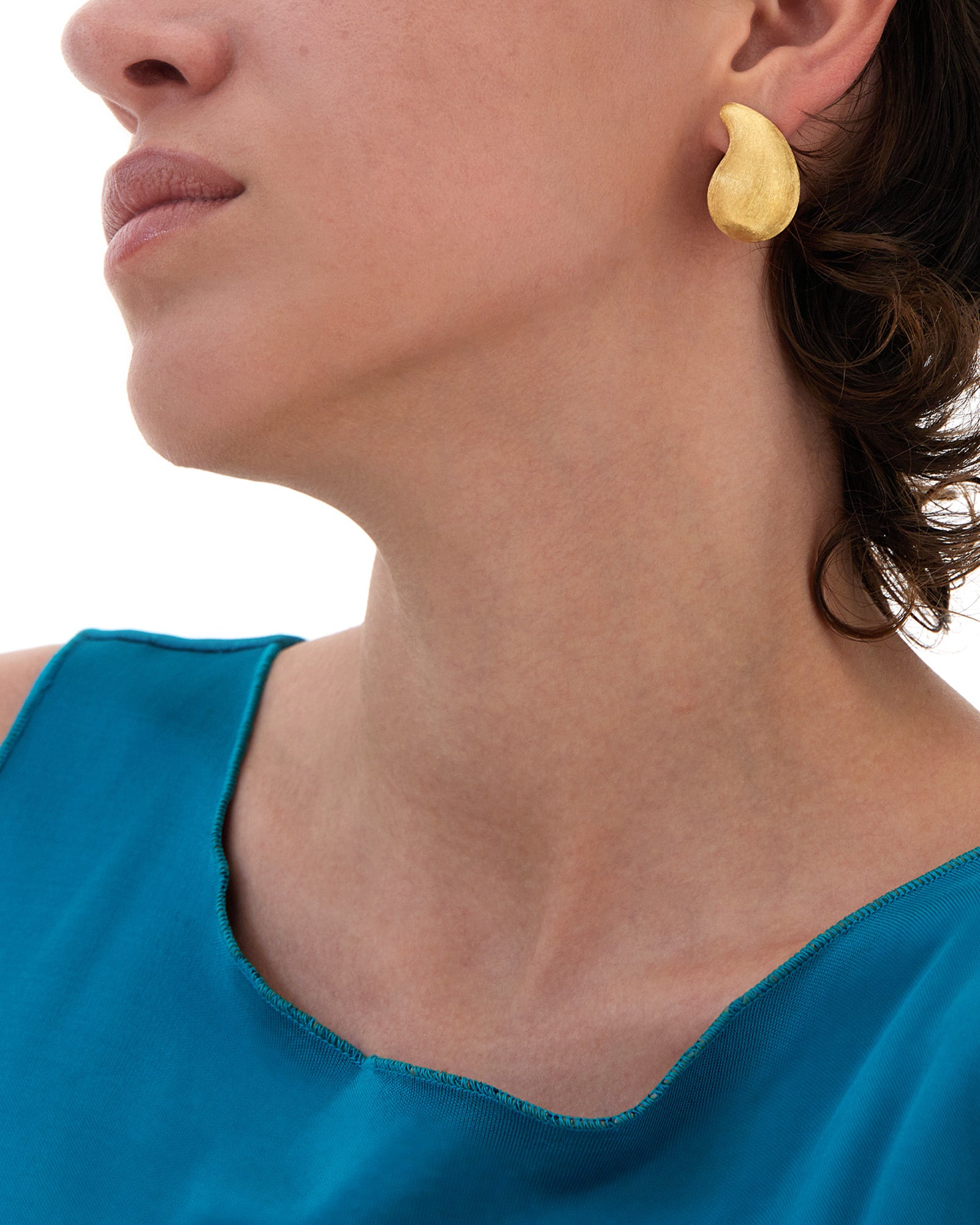 "Trasformista" gold cachemire earrings