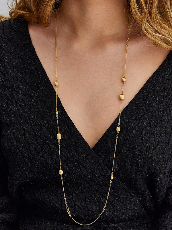 "Élite" Gold and Diamonds chanel necklace