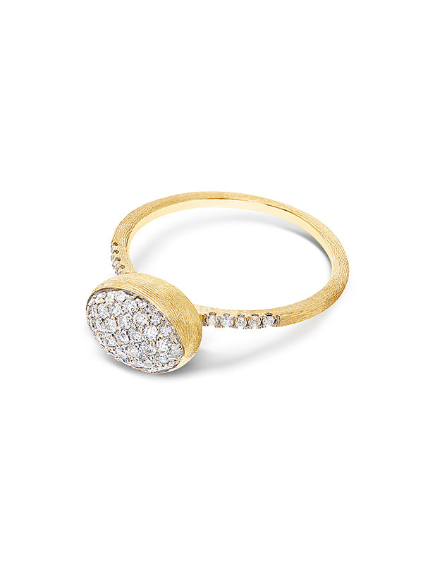 "Élite" Diamonds and Gold Engagement ring