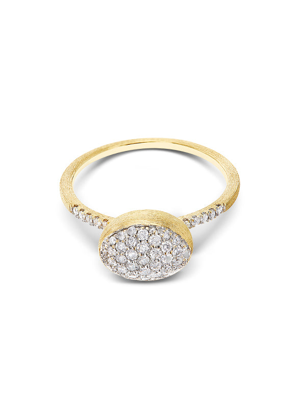 "Élite" Diamonds and Gold Engagement ring