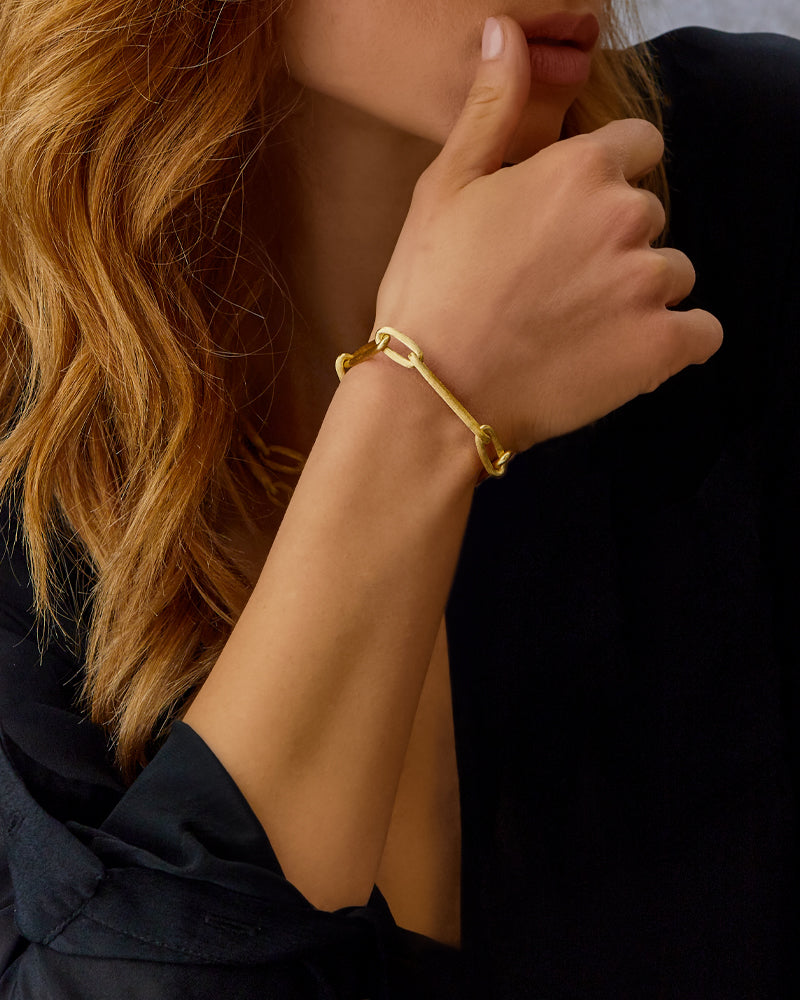 Libera Gold Chain Bracelet