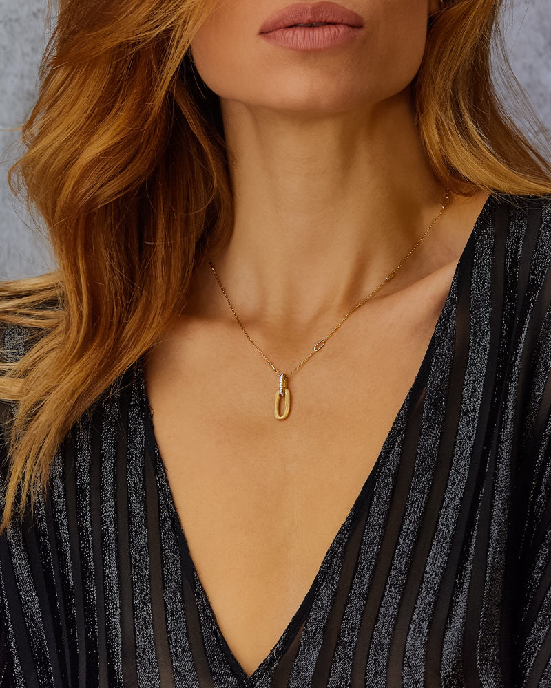 Libera Tiny Gold Necklace Chain