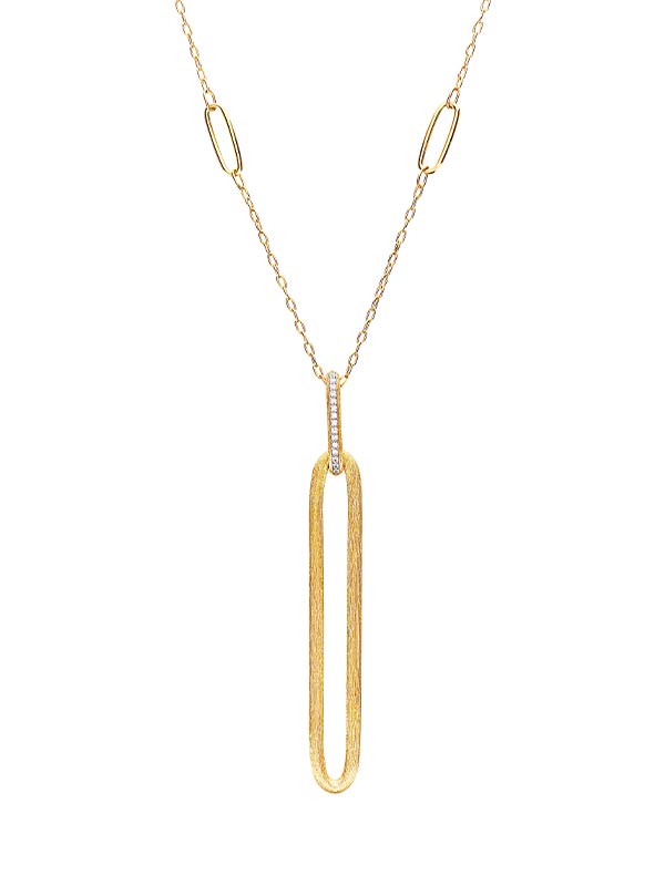Libera Long Gold Necklace Chain