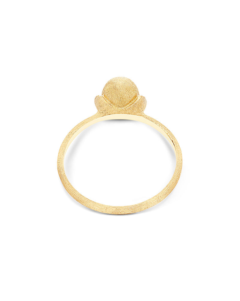 "Élite" Diamonds and Gold Boule ring
