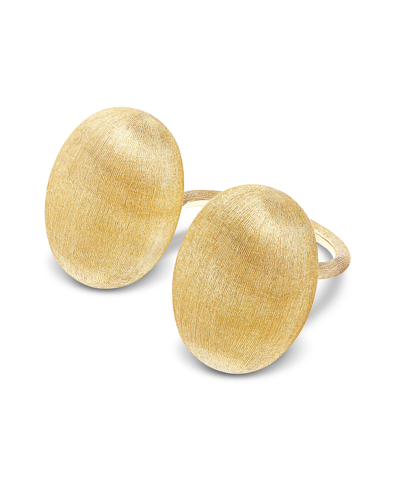 "bubble" iconic ring with gold boules (large)