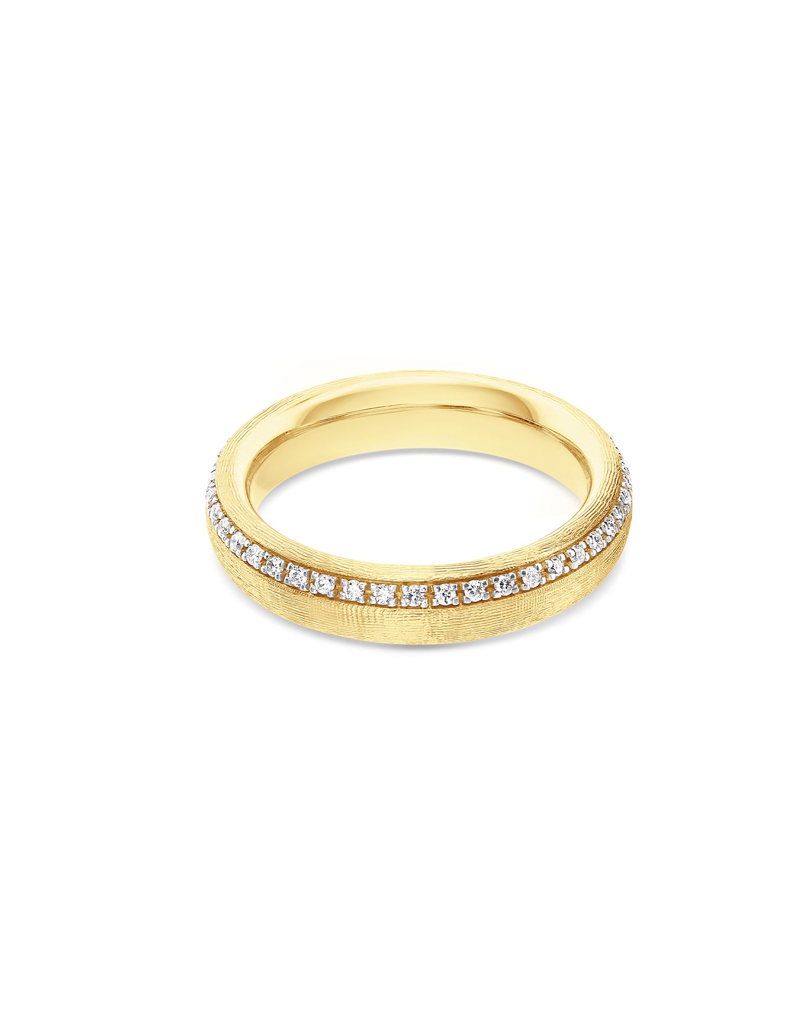 Libera Icon Gold and diamonds tiny Engagement ring