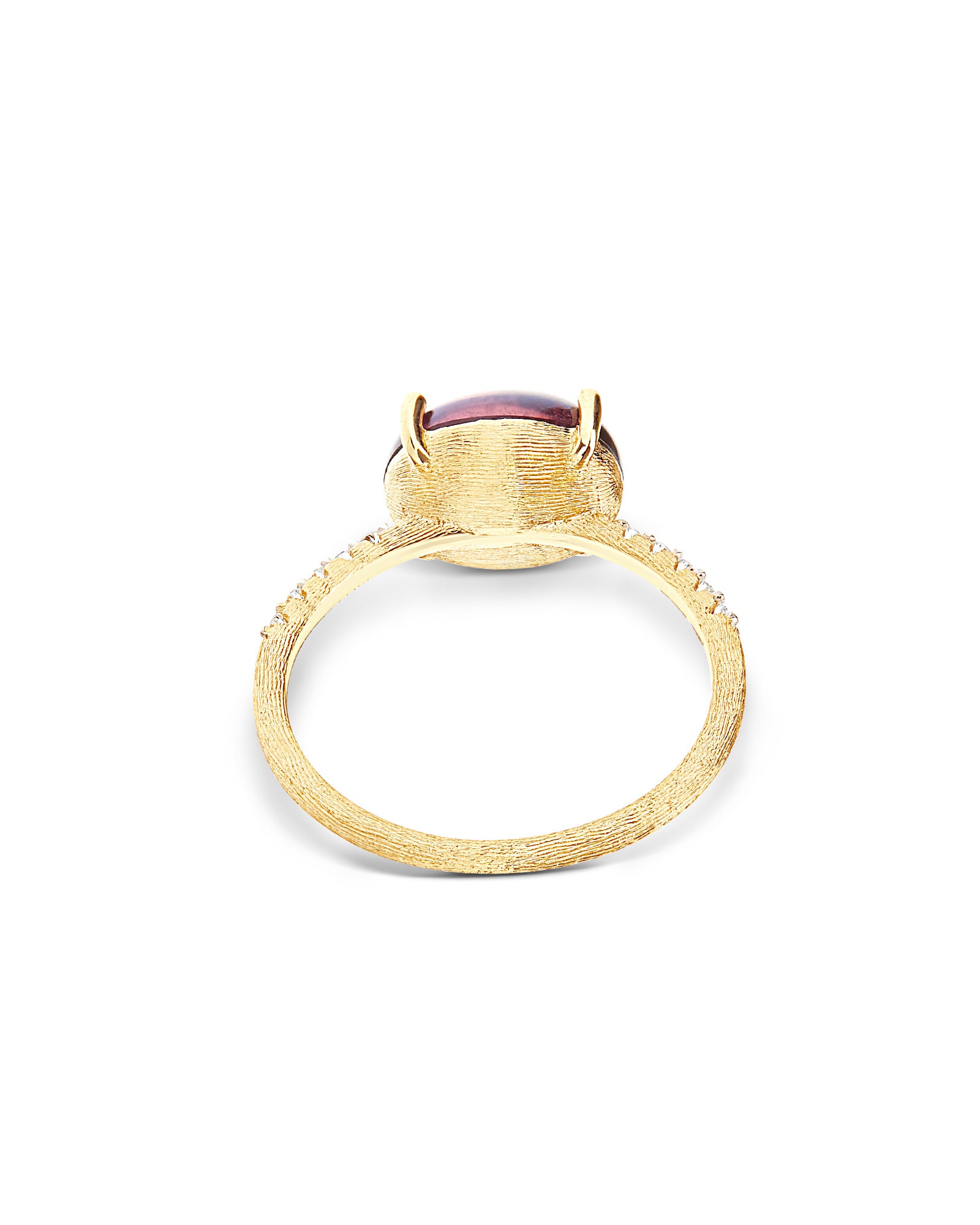 "Tourmalines" Gold, diamonds and pink tourmaline ring (big)
