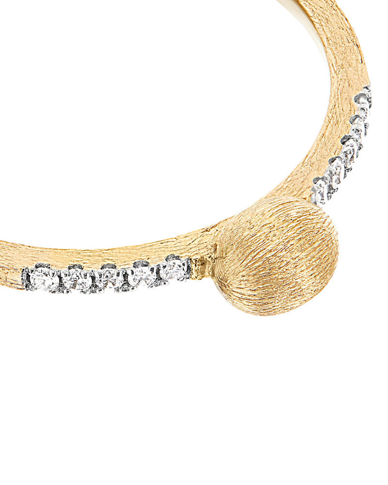 "Élite" Diamonds and Gold Essential Ring
