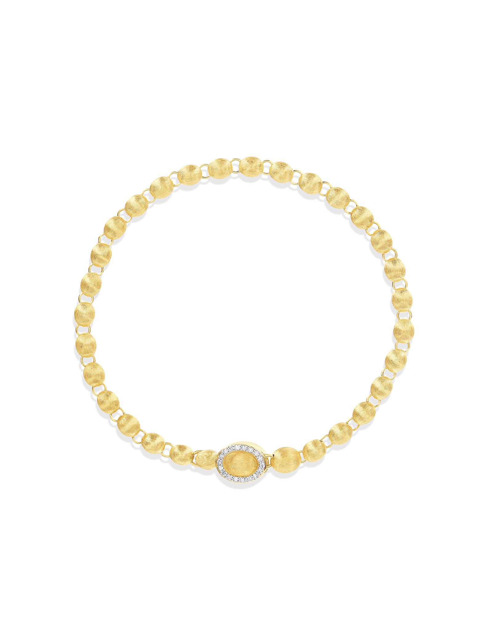"Ivy" Gold and Diamonds slim bracelet
